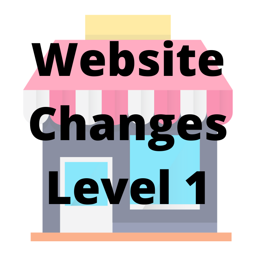 Website Changes - Level 1-image